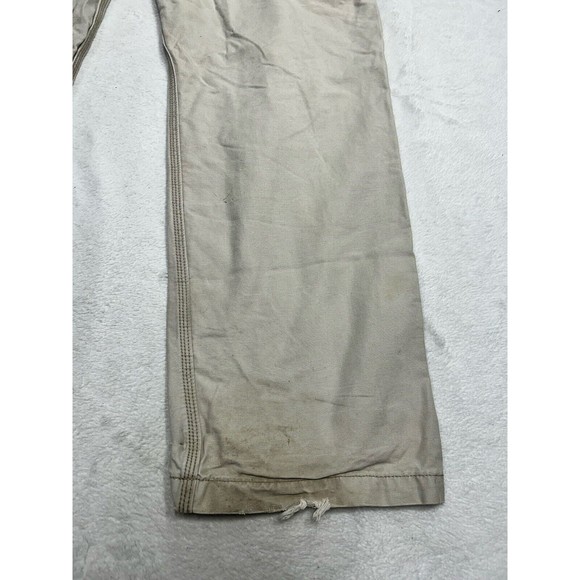 Carhartt Relaxed Fit Men's Size 38x33 Canvas Biege Tan Cargo Pants 100272-232 - Picture 11 of 12